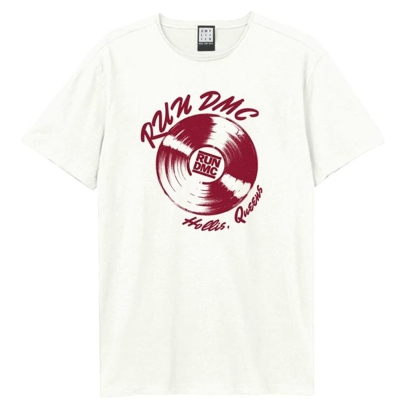 Image of Amplified Mens Rrd Run DMC T-Shirt in White Size: XS White Male XS