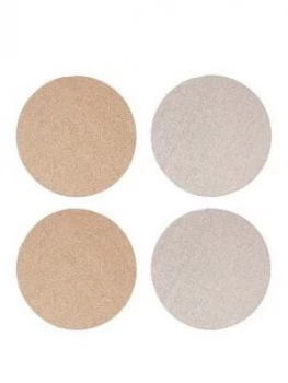 Image of Premier Housewares Round Glitter Set Of 4 Placemats