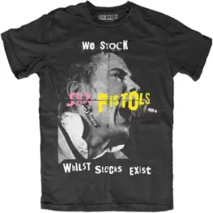 Image of The Sex Pistols - We Stock Unisex Medium T-Shirt - Black
