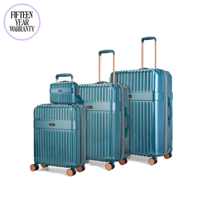 Image of Rock Rock Selene Medium Suitcase Blue - Rock - Size: Medium Blue Medium SH50903