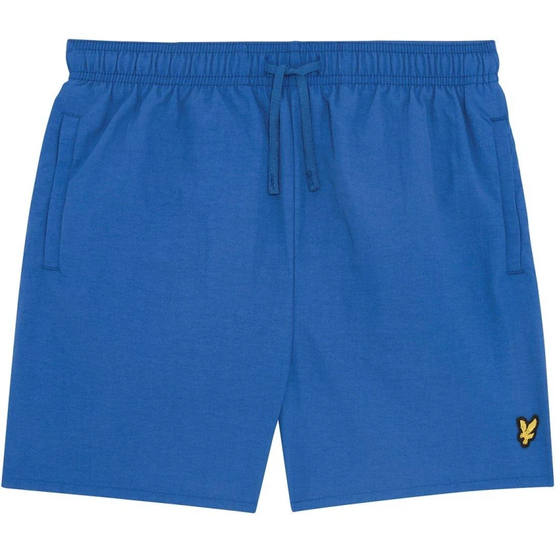 Image of Lyle and Scott Logo Swim - Blue Blue 13 - 14 Years