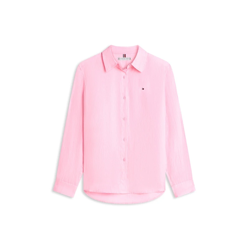 Image of Tommy Hilfiger Tommy Lin Rlx Shirt Ld62 Rose Petal female 8 (XS)