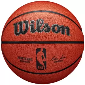 Image of wilson NBA AUTHENTIC INDOOR OUTDOOR BASKETBALL, brown