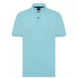 Image of BOSS Pallas Polo Shirt - Blue