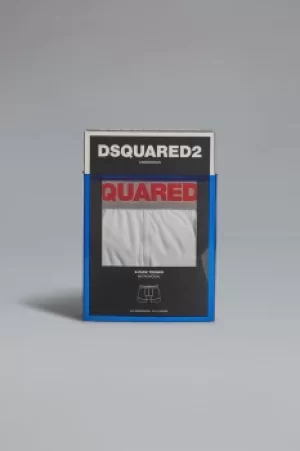 Image of DSQUARED2 Men Twinpack trunk Ivory Size M 94% Modacrylic 6% Elastane