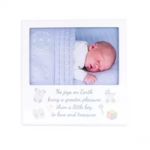 Image of Hello Baby MDF Verse Frame 6" x 4" Baby Boy