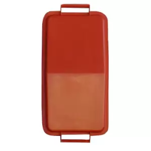 Image of Snap-on lid, with 2 handles, for 60 l capacity, lies loosely on top, red