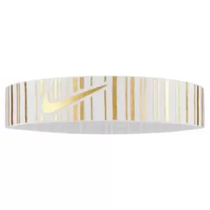 Image of Nike Pro Metallic Headband - White