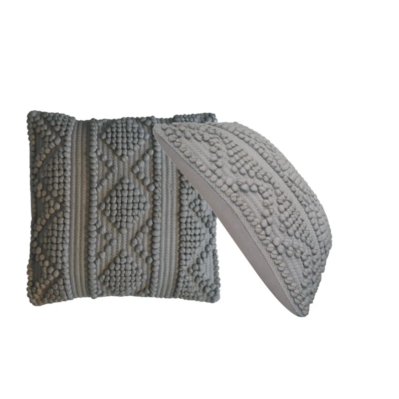 Image of Artisan Furniture Artisan Furniture Nola Cushion Set of 2 ? Grey