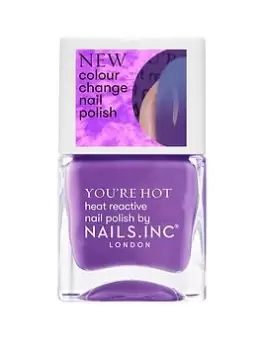 Image of Nails Inc Thermochromic Polish, Youre So Fire, Women