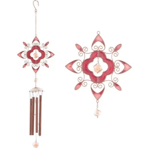 Image of Red Abstract Windchime