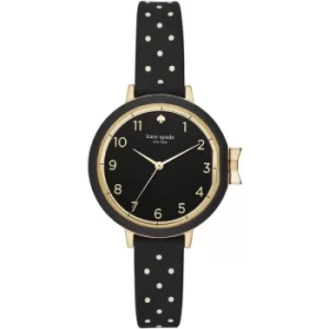 Image of Ladies Kate Spade New York Park Row Silicone Watch
