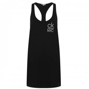 Image of Calvin Klein NYC Tank Dress - Black BEH