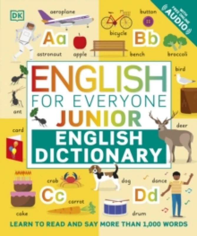 Image of DK English for Everyone Junior English Dictionary Book Multi unisex