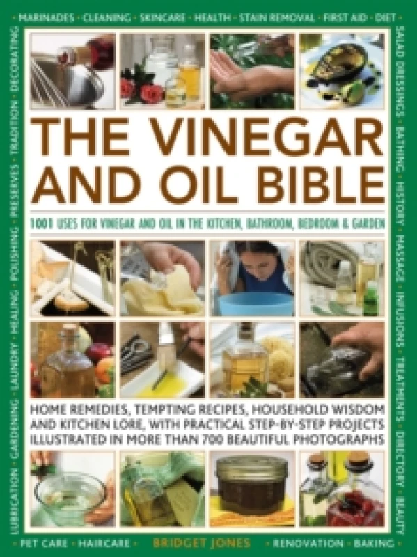 Image of The Vinegar and Oil Bible. Hardback. By Bridget Jones Books