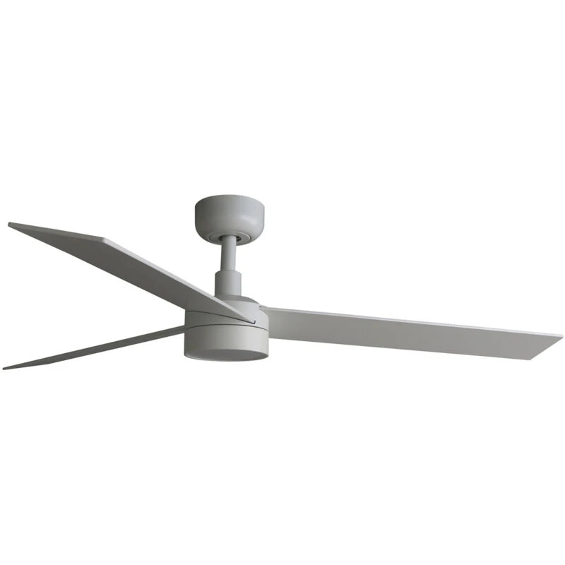 Image of Netlighting Rudder Large LED White Ash DC Ceiling Fan 6 Speed White Unisex