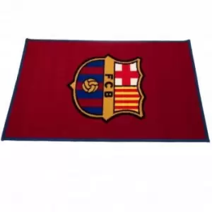 Image of FC Barcelona Rug (One Size) (Burgundy) - Burgundy
