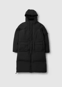Image of Religion Mens Explorer Parka Jacket In Black Oyster