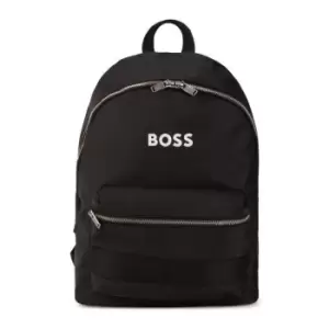 Image of Boss Logo Back Pack Junior Boys - Black
