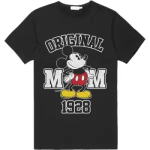 Image of Disney - Mickey Mouse Original Unisex Small T-Shirt - Black