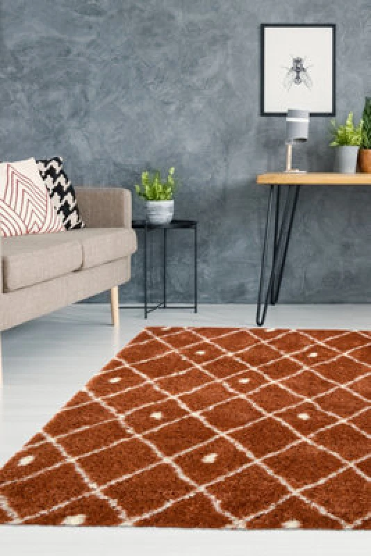 Image of Snug Nomadic Terracotta 120X170cm Rug, Orange I044A-SG043 120