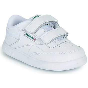 Image of Reebok Classic CLUB C 2V boys's Childrens Shoes Trainers in White
