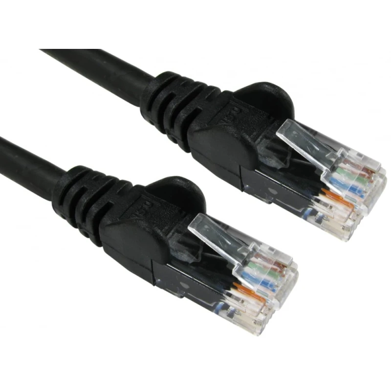 Image of Cables Direct 3m Economy Gigabit Networking Cable - Black