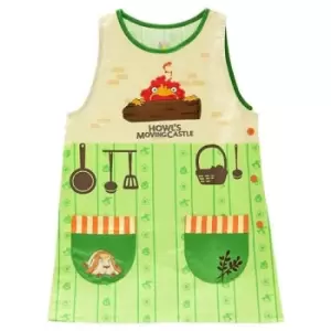 Image of Howl's Moving Castle Apron Calcifer