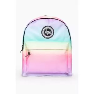 Image of Hype Pastel Gradient Backpack (One Size) (Lilac/Yellow/Blue)