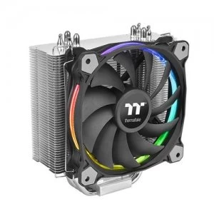 Image of Thermaltake Riing Silent 12 RGB Sync Edition Processor Cooler 12cm Black Metallic