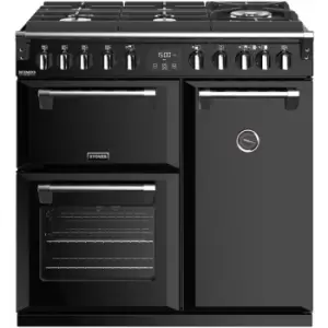 Image of Stoves Richmond Deluxe S900GTG 90cm Dual Fuel Range Cooker - Black - A/A/A Rated
