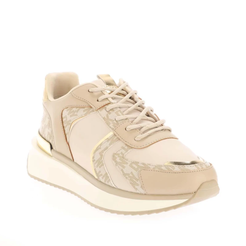 Image of DKNY Amity Lace Up Trainers Off White female UK 4