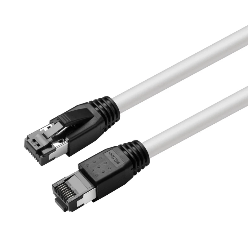 Image of Microconnect MC-SFTP801W networking cable White 1m Cat8.1 S/FTP (S-ST