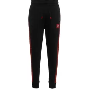 Image of Hugo Dacino Jogging Bottoms - Black