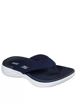 Image of Skechers On-The-Go 600 Flip Flops - Navy