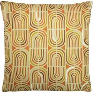 Image of Furn Retro Rainbow Cushion Cover (43cm x 43cm) (Multicoloured) - Multicoloured