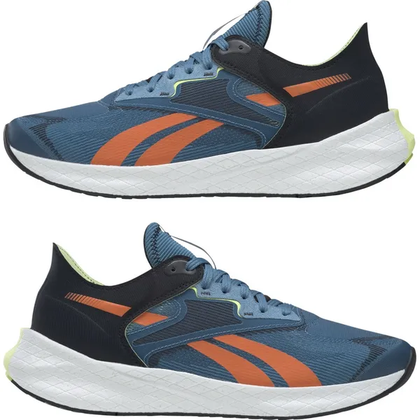 Image of Reebok Floatride Energy Symmetros 2 Shoes - Orange, White/Blue, Size 11, Men