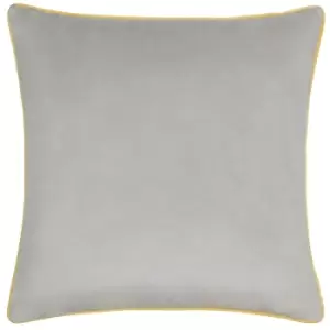 Image of Meridian Velvet Cushion Dove/Cylon, Dove/Cylon / 55 x 55cm / Polyester Filled
