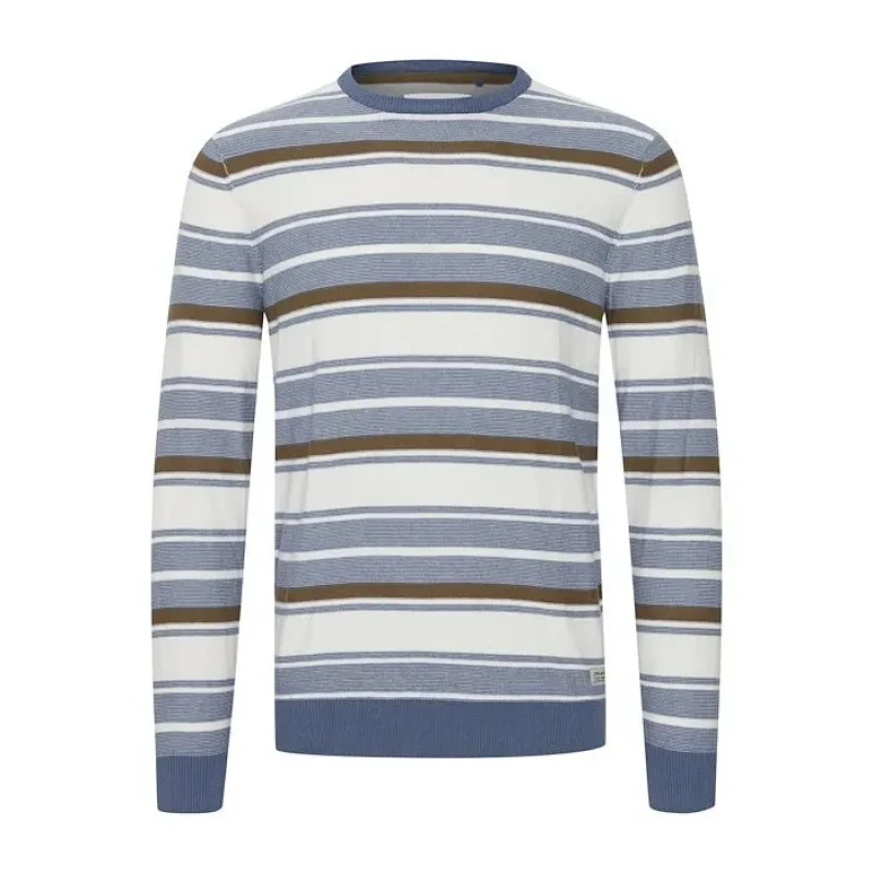 Image of Blend Woman's striped sweater Blend Bleu Female M
