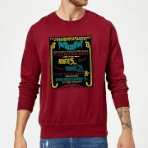 Image of Fantastic Beasts Les Plus Grand Des Cirques Sweatshirt - Burgundy - M