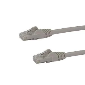 Image of Startech 15m Grey GB Snagless RJ45 UTP Cat6 Patch