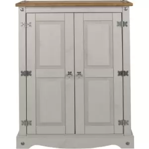 Image of Corona Grey 2 door cupboard unit