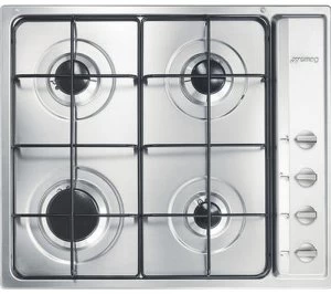 Image of SMEG Cucina S64S 4 Burner Gas Hob