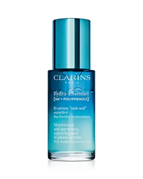 Image of Clarins Hydra Essentiel Bi Phase Face Serum with Double Hyaluronic Acid 1 oz.