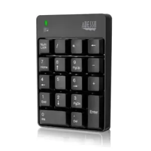 Image of Adesso WKB-6010UB - Wireless Spill Resistant 18-Key Numeric Keypad