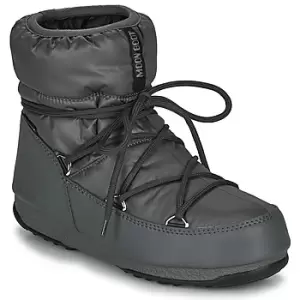 Image of Moon Boot MOON BOOT LOW NYLON WP 2 womens Snow boots in Grey,4,5,6,6.5,7,8,2.5