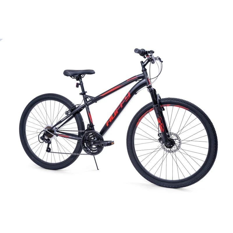 Image of Huffy Extent Mens Mountain Bike 27.5 18 Spd Black unisex One Size