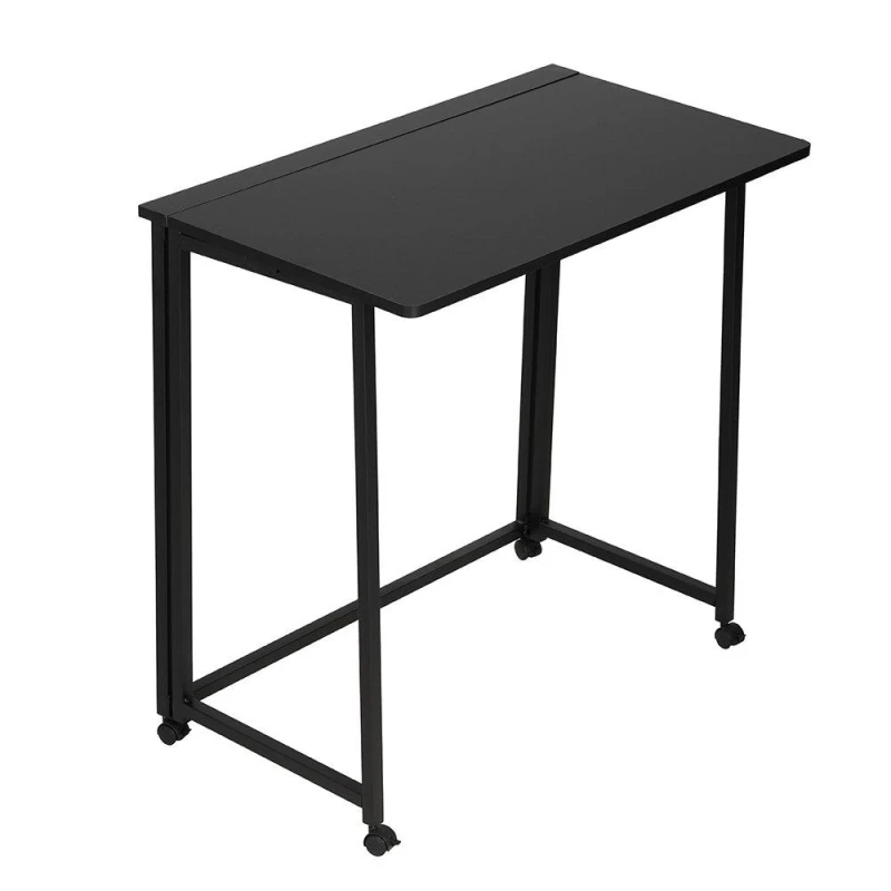 Image of Kabinet UK Foldable Desk for Home Office and Study Black unisex L