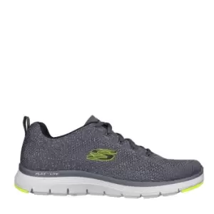 Image of Skechers Knit Lace-Up Sneaker W Air-Co - Grey
