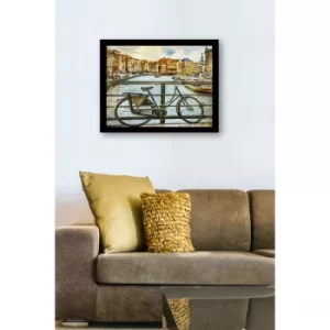 Image of SC0762 Multicolor Decorative Framed MDF Painting